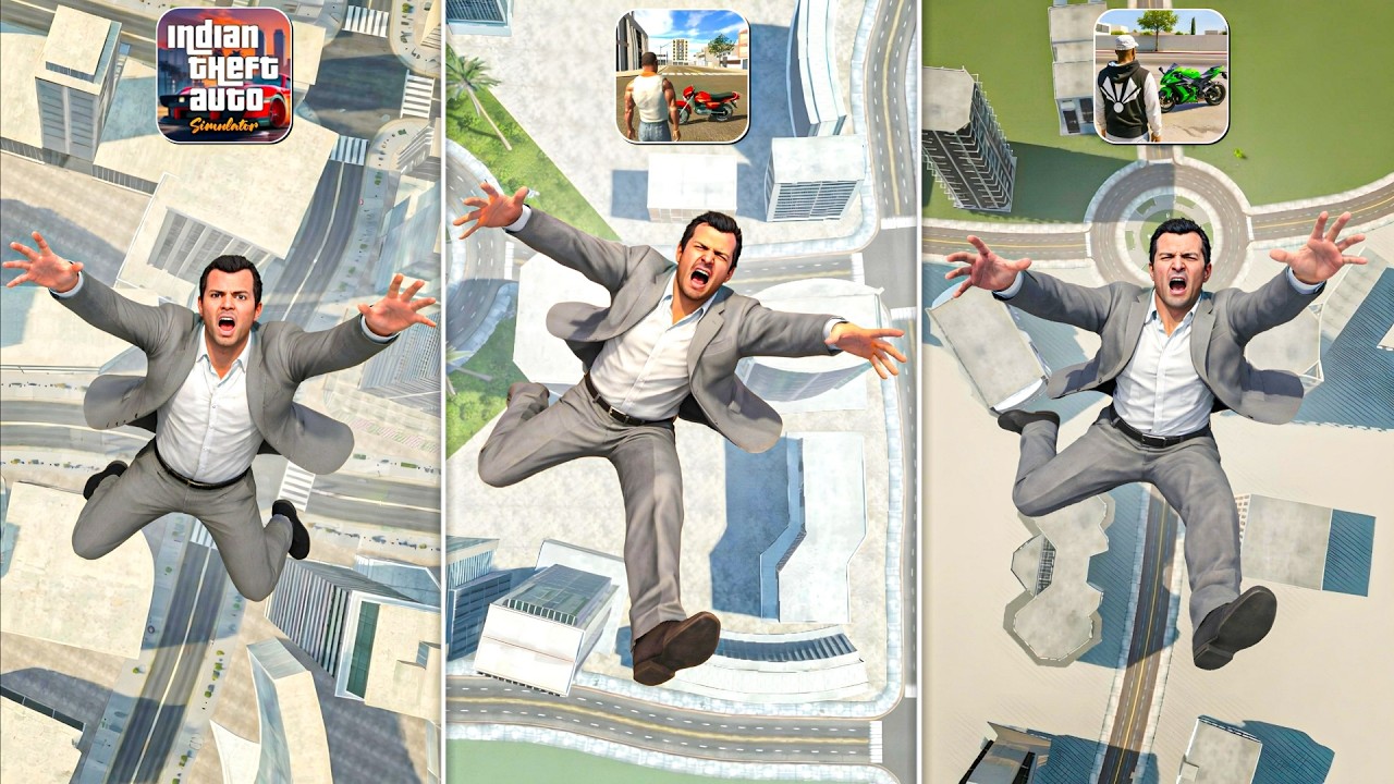 Michael Jumps From Highest Point in All Indian GTA Games 😰