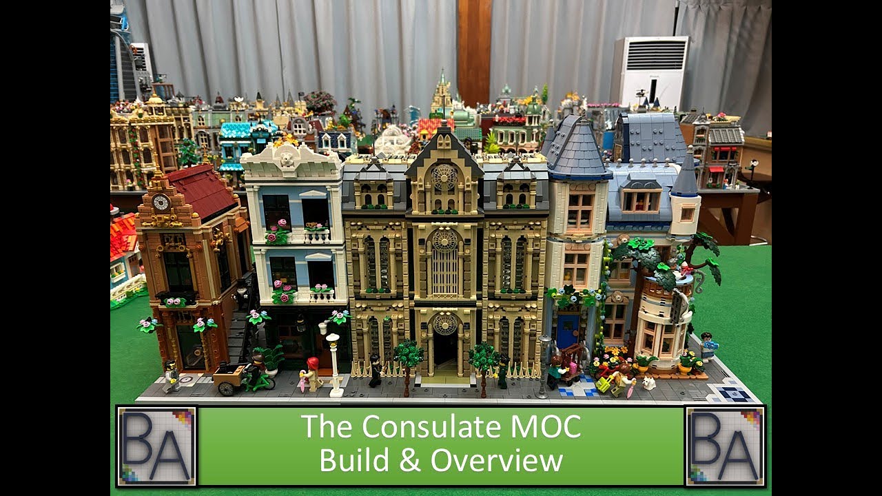LEGO MOC - The Consulate - Modification of Set 21061