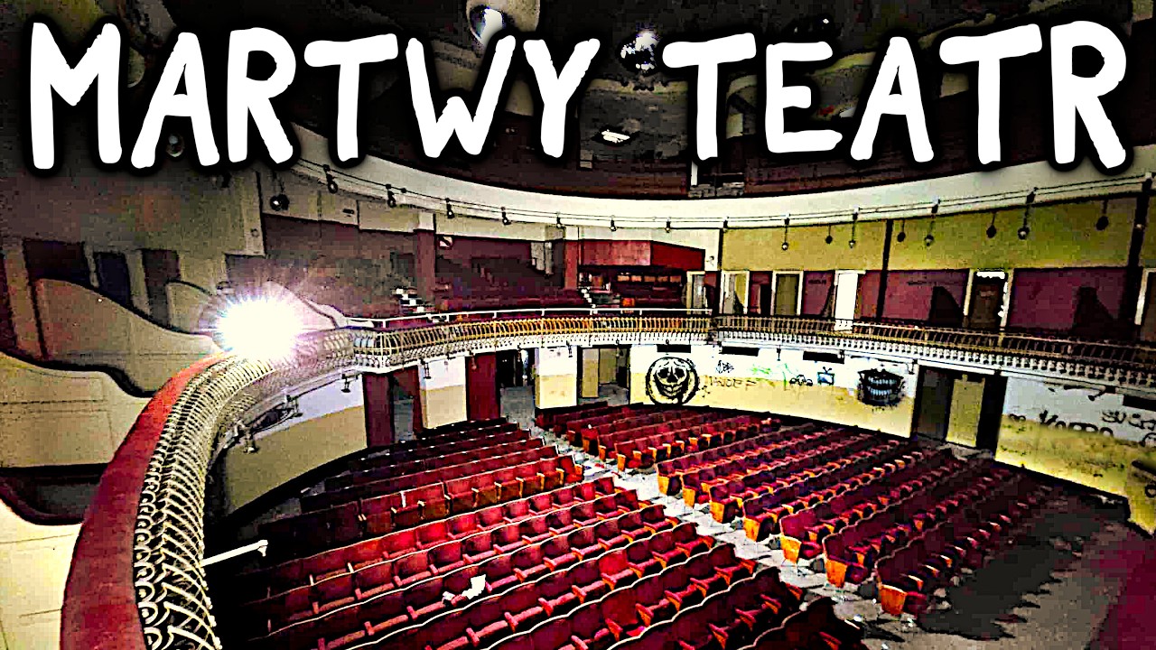 OPUSZCZONY TEATR ZA MILIONY W IDEALNYM STANIE - URBEX