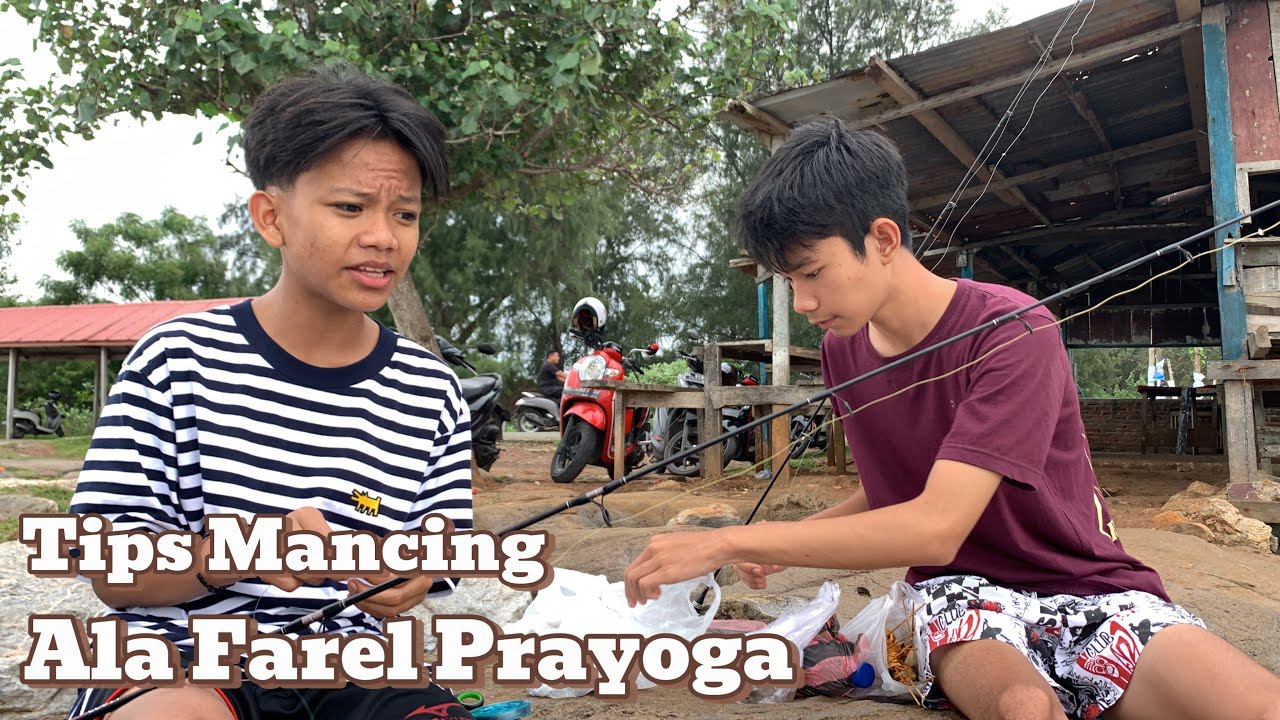 Farel Prayoga Terbaru | Mancing di Tepi Laut
