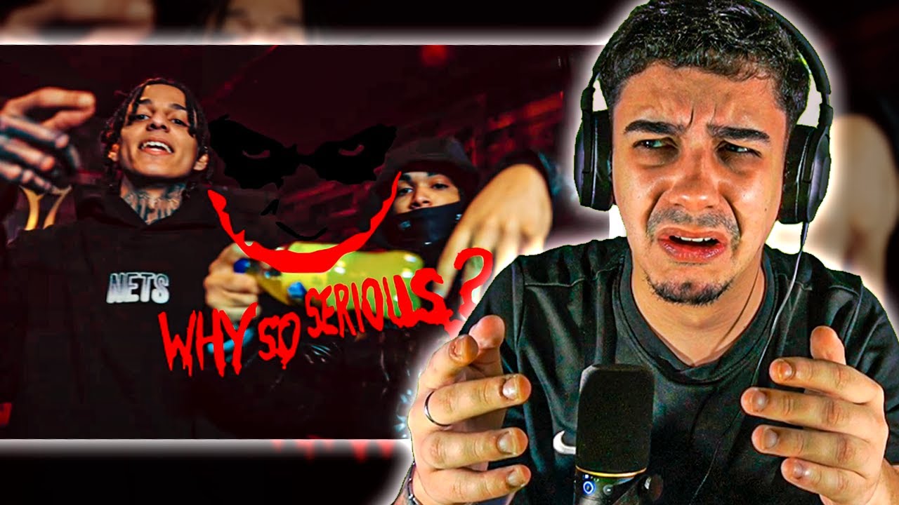 REACCION A LAJA - WHY SO SERIOUS?(Video Oficial)Shot.By‪@checkthefootage‬ #spanishdrill