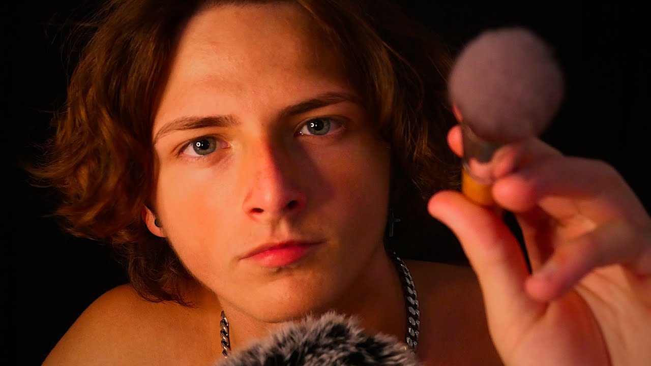 ASMR Personal Attention (Face Brushing and Touching)