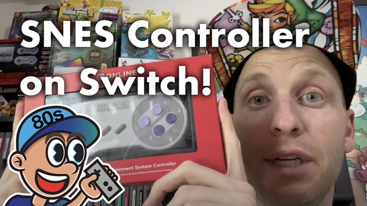 Super NES Nintendo Switch Controller