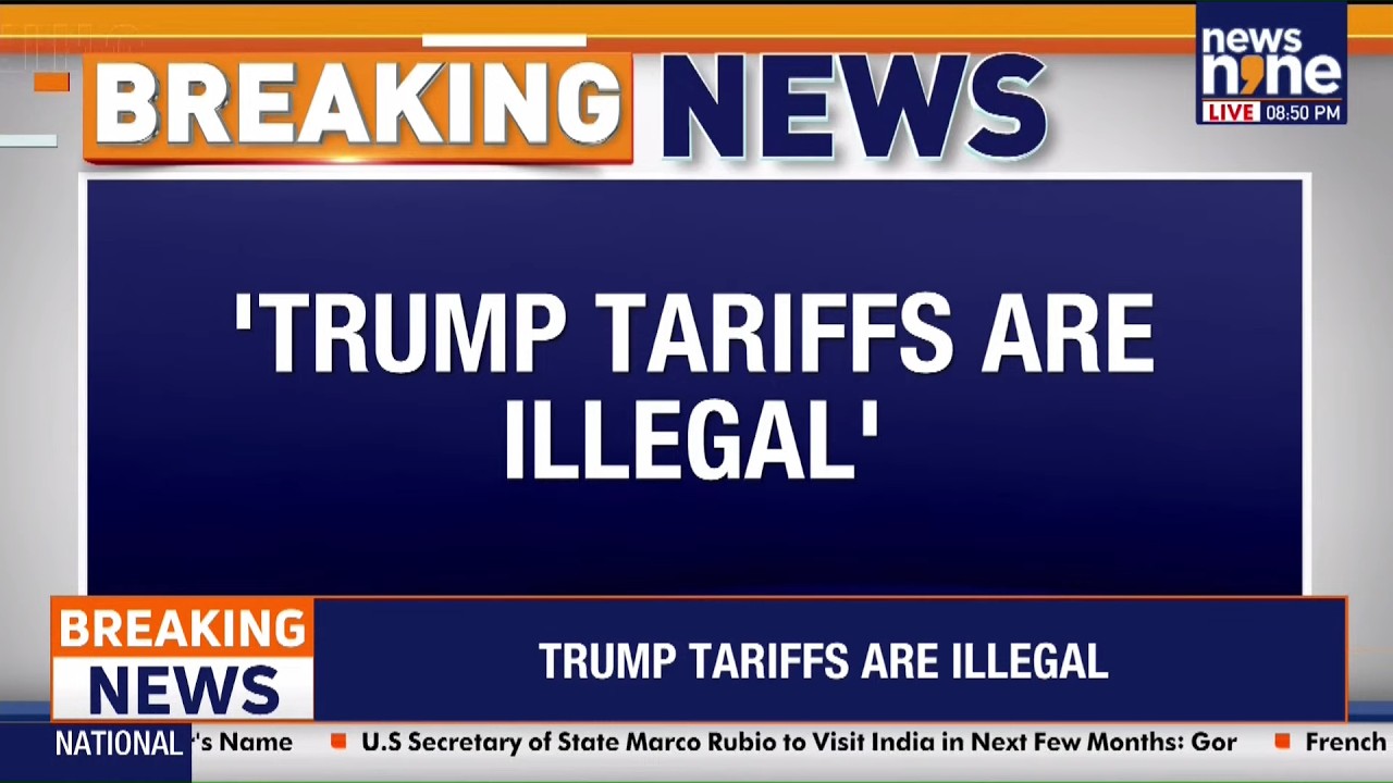 Big Breaking On Trump Global Tariffs | Supreme Court strikes down most of Trump's tariffs