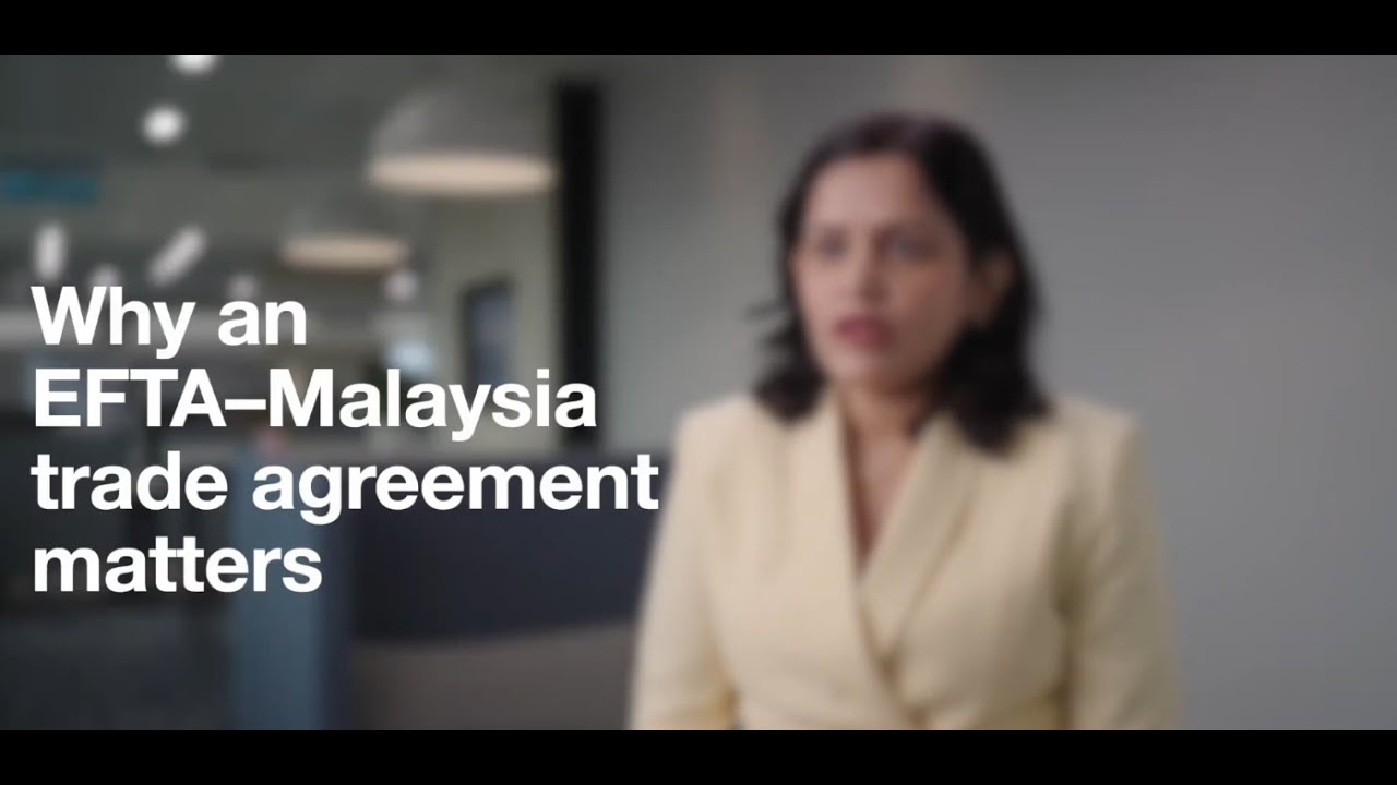 Why an EFTA&ndash;Malaysia trade agreement matters - With German subtitles