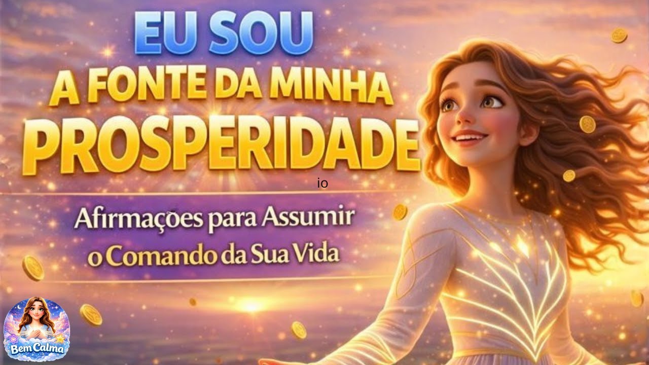 💎 EU SOU A FONTE DA MINHA PROSPERIDADE | Afirmações para Assumir o Comando da Sua Vida!