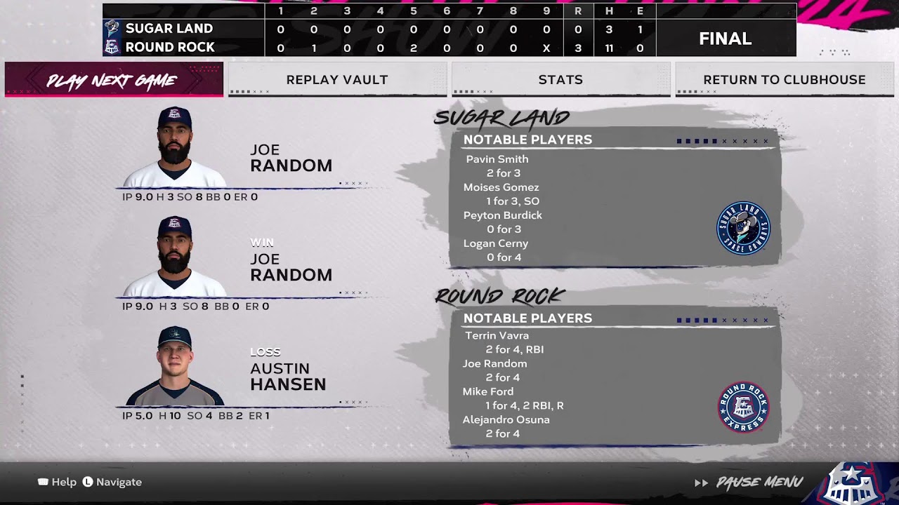 MLB Road to the show 24