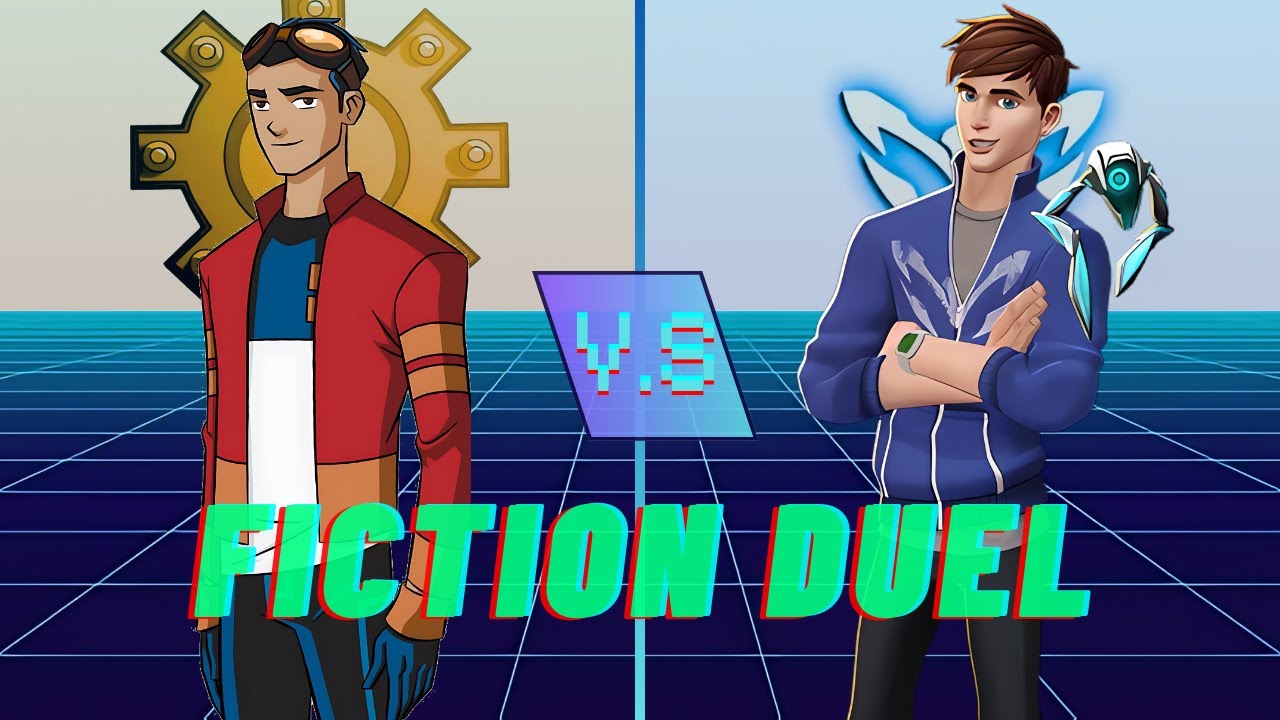 Rex Salazar VS Max Steel (Cartoon Network & Mattel)-Fiction Duel