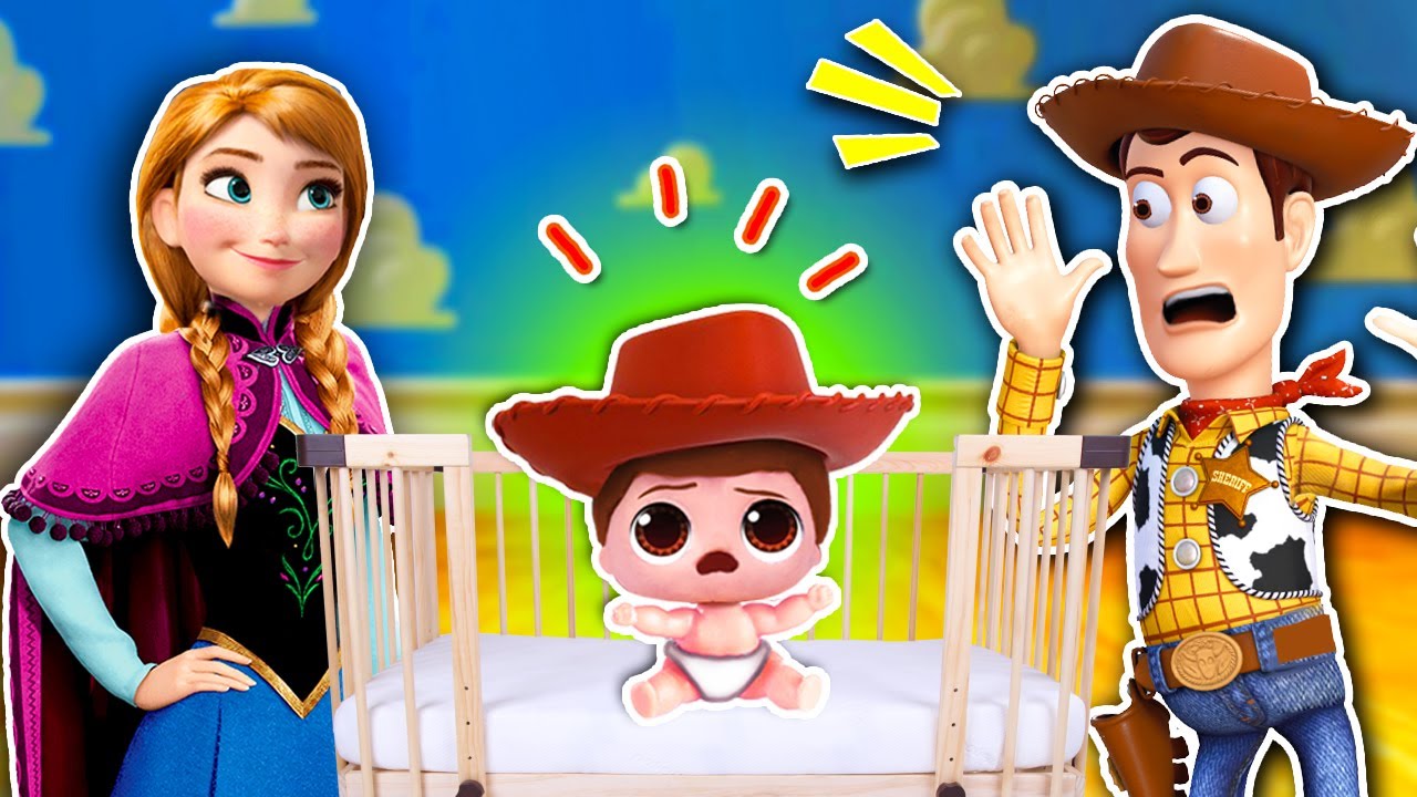 WOODY y ANA SE CONVIERTEN EN PAPÁS 👶🏻🍼 ¿Cómo REACCIONA BO PEEP? Juguetes Fantásticos