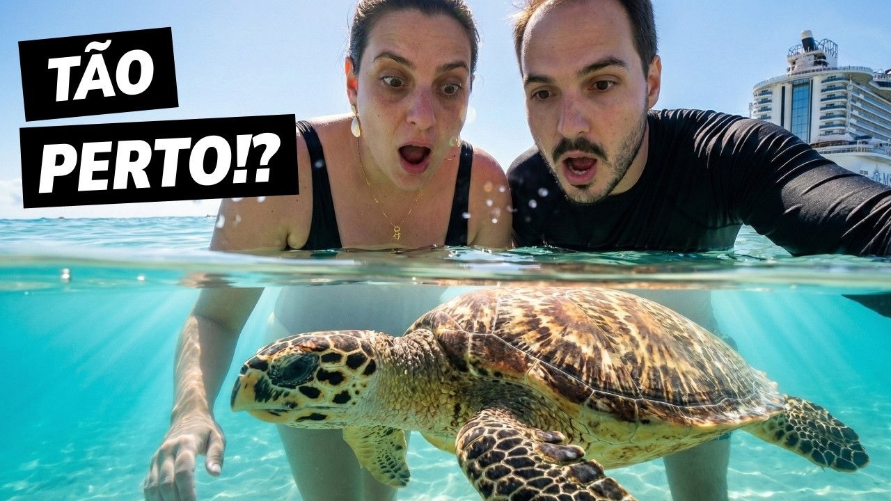 Cruzeiro nas Bahamas: Não esperávamos ver ISSO no mar