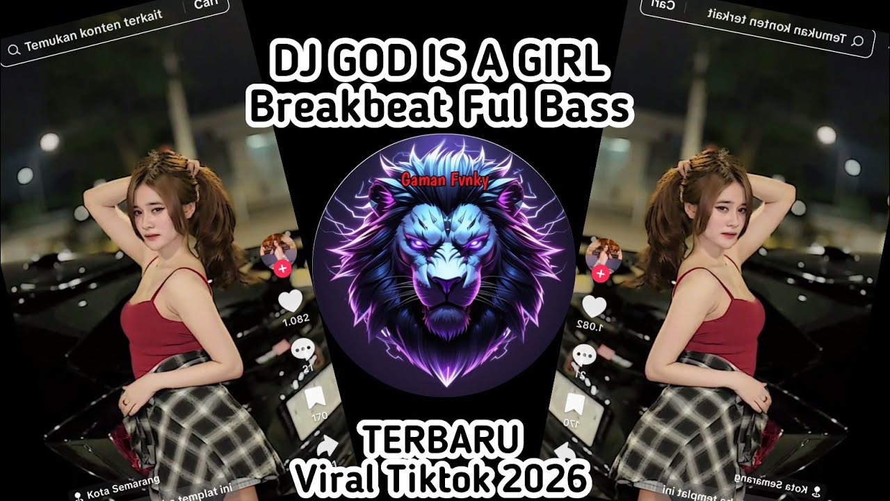 DJ GOD IS A GIRL BREAKBEAT FULL BASS | VIRAL TIKTOK TERBARU 2026‼️