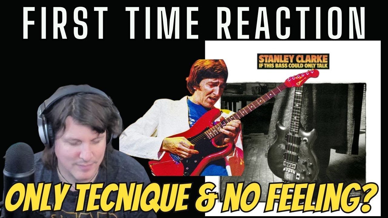 STANLEY CLARKE FIRST TIME REACTION | Stories to Tell | Feat ALLAN HOLDSWORTH SOLO |