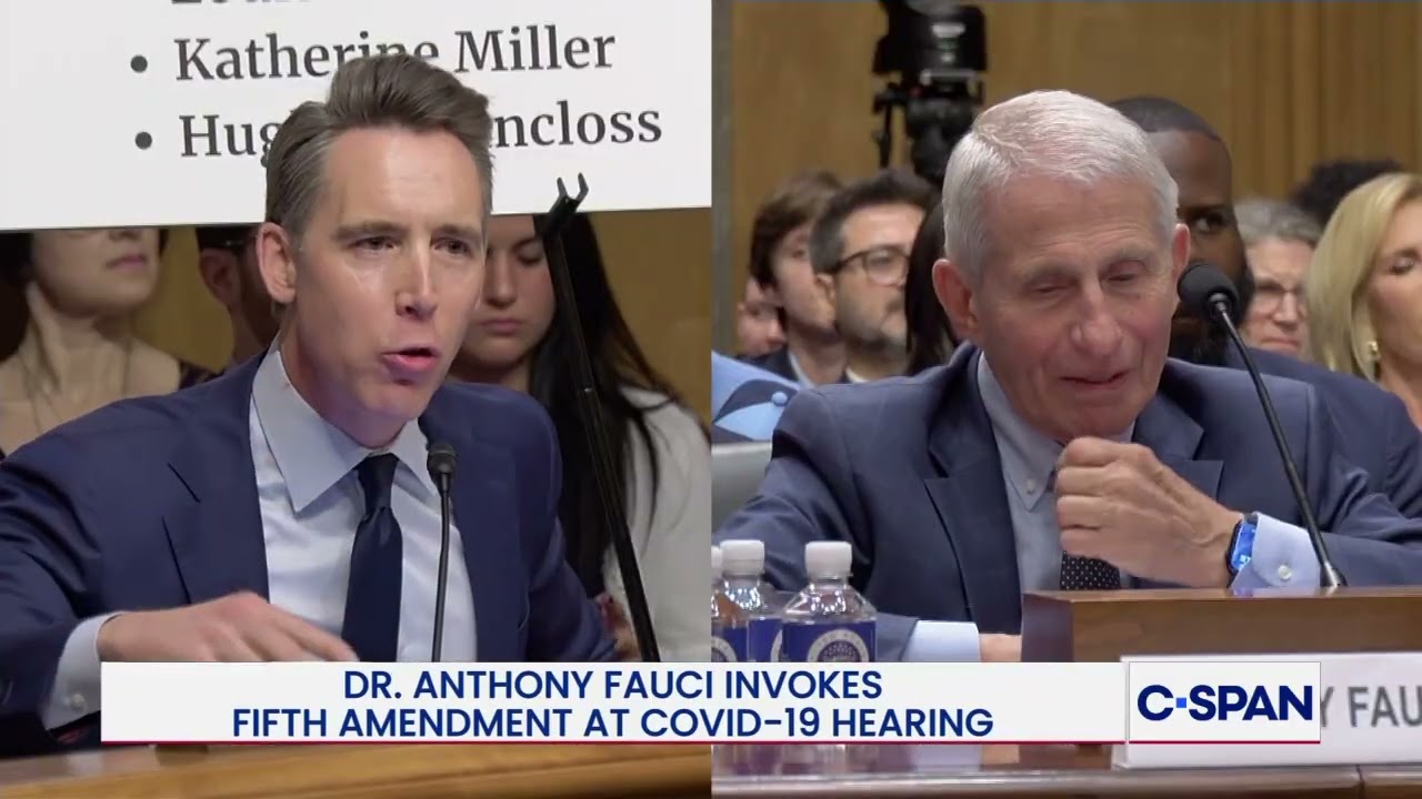 Sen. Josh Hawley Grills Dr. Anthony Fauci: 