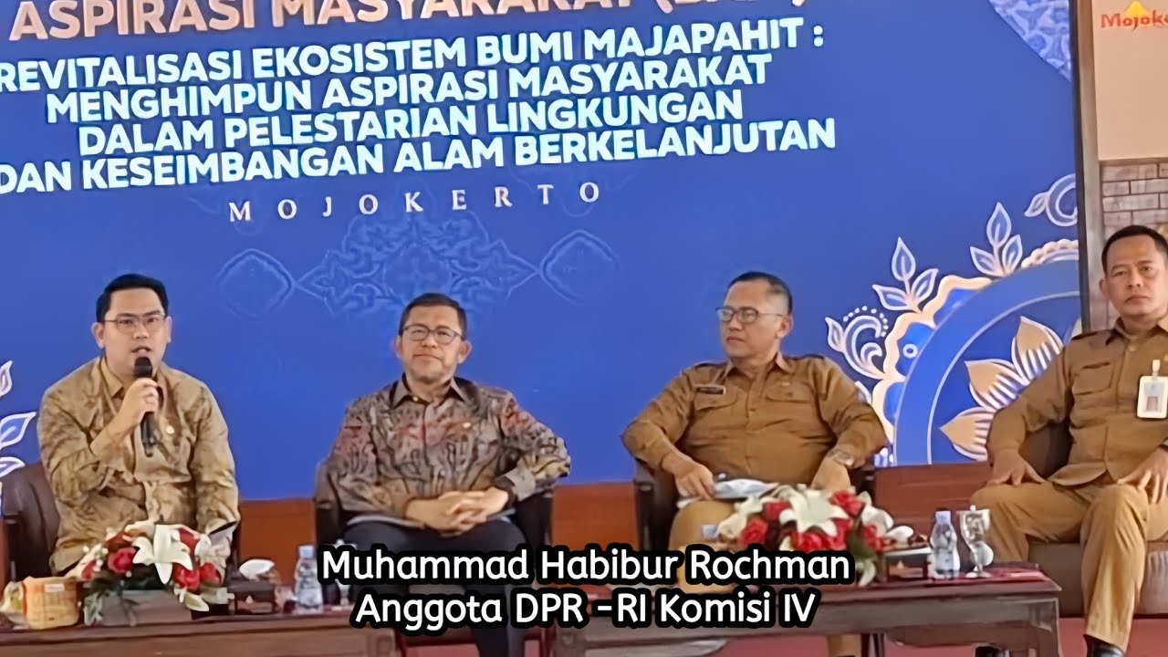 Anggota DPR-RI Muhammad Habibur Rochman dari Komisi IV Beri Sambutan di Acara FESTIVAL ASPIRASI 
