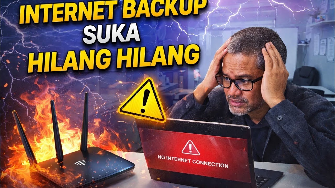 Internet Backup Signal Kurang Aktive-Tapah Perak
