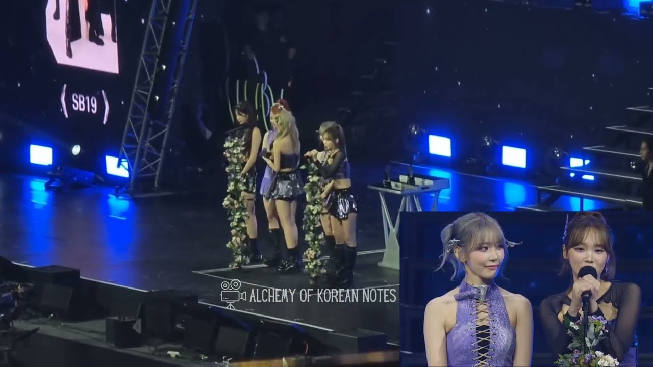 LE SSERAFIM wins AAA2023 Best Artist Award (Singer) | 4K FanCam
