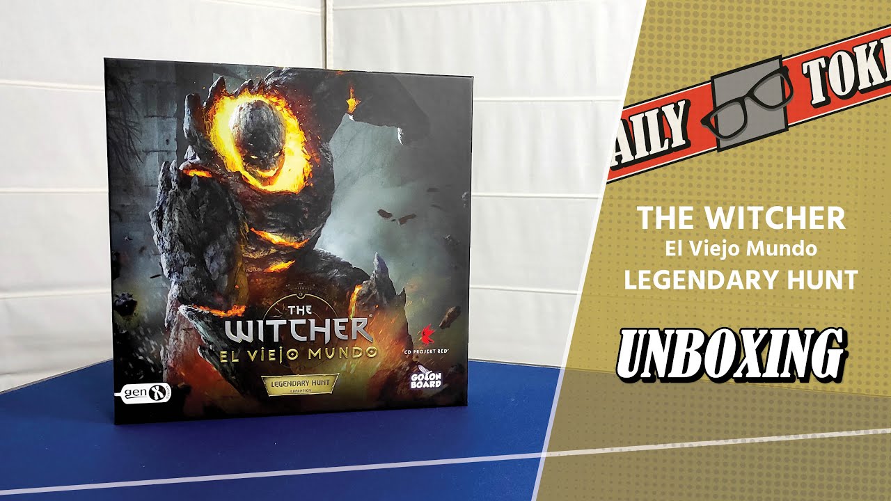 THE WITCHER: El viejo mundo / LEGENDARY HUNT (expansión) - Unboxing