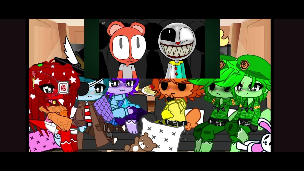Реакция персонажей Happy tree friends на самый добрый мультик 6 серия.