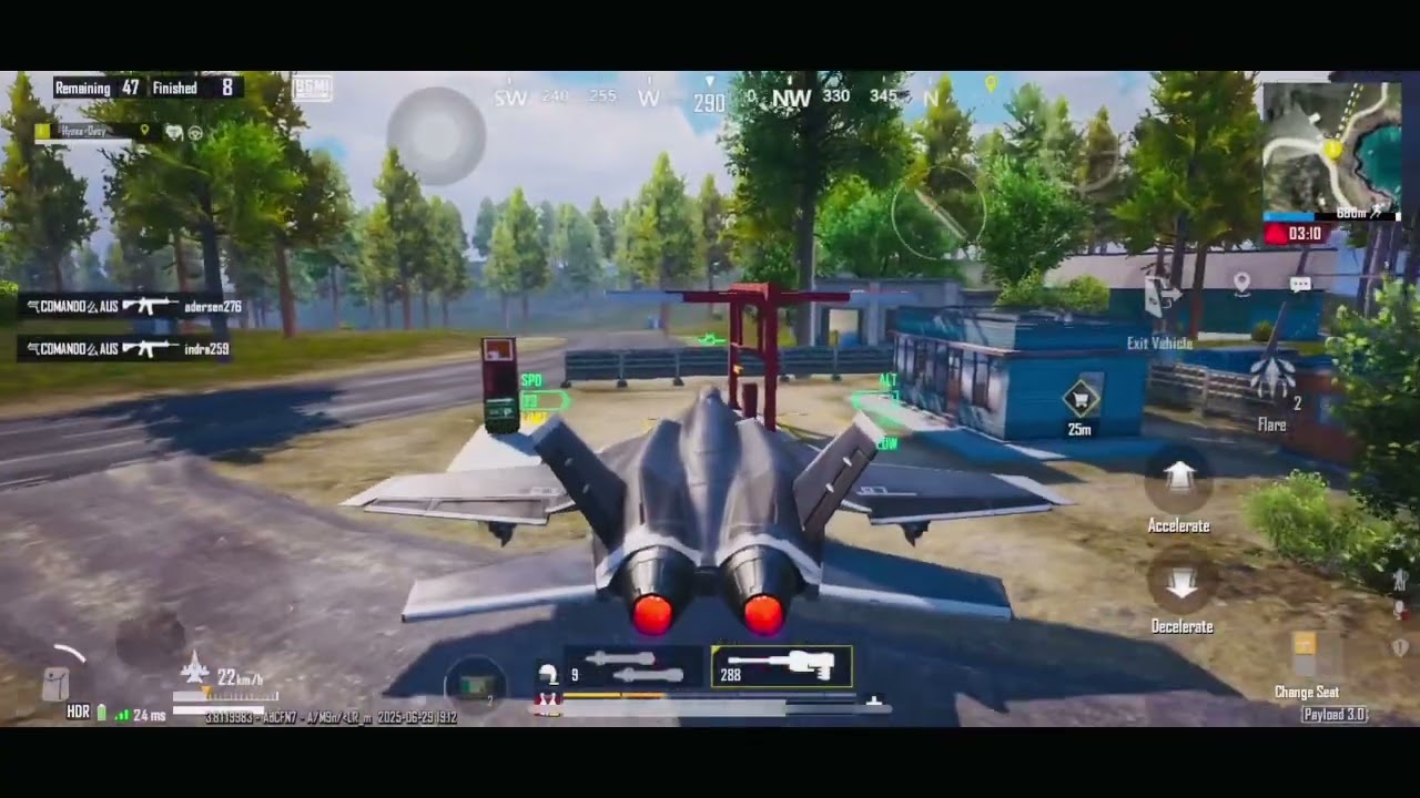 Fighter God is here!! Solo Vs All☠️ Payload 3.0 #bgmi #fighteraircraft 