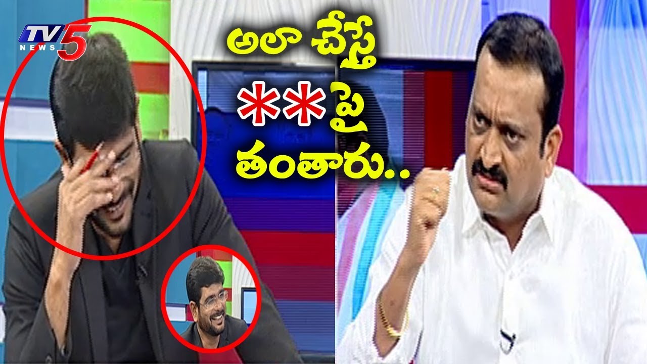 బండ్ల మాటలకు కడుపుబ్బా నవ్విన మూర్తి..! | Bandla Ganesh Makes Fun With TV5 Murthy | TV5 News