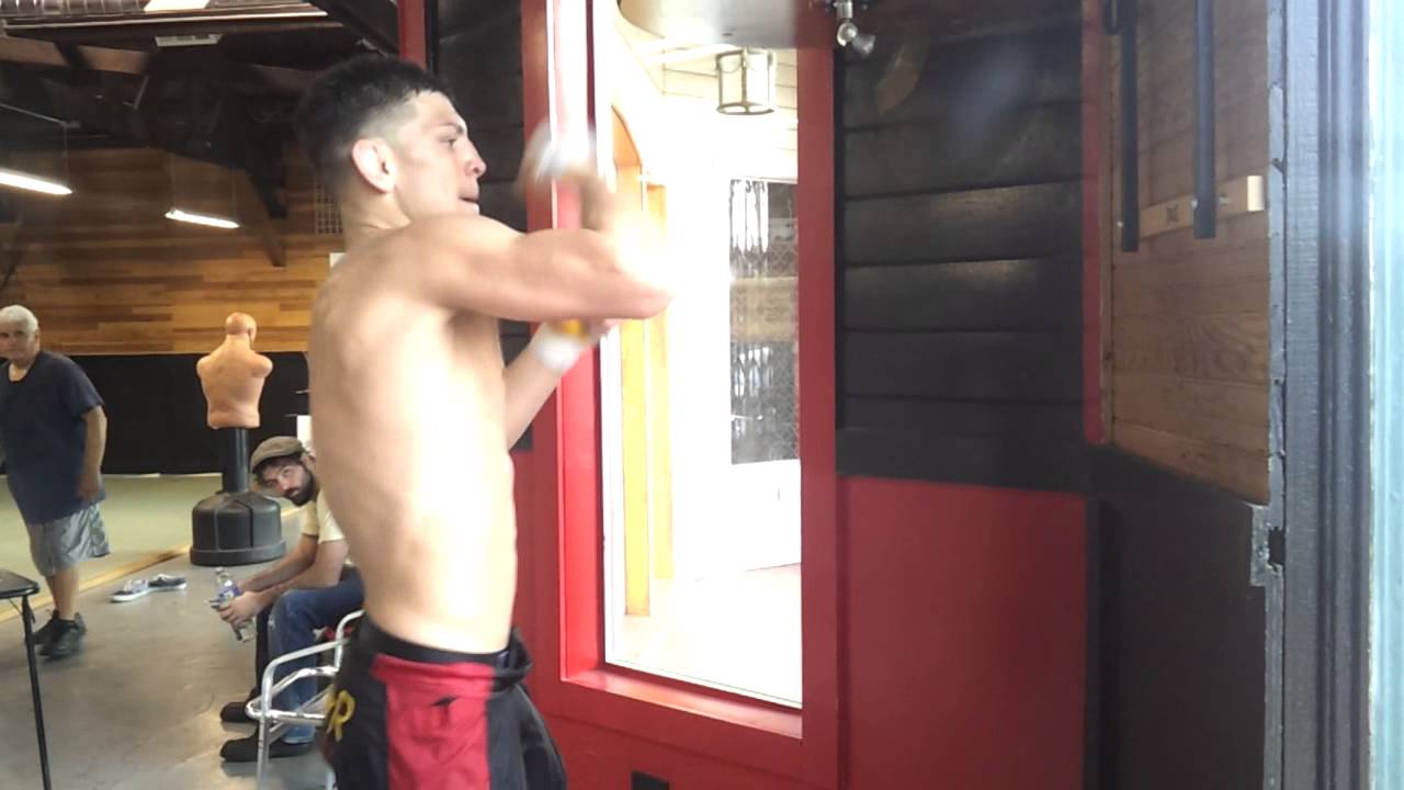 Nick Diaz Speed Bag Workout