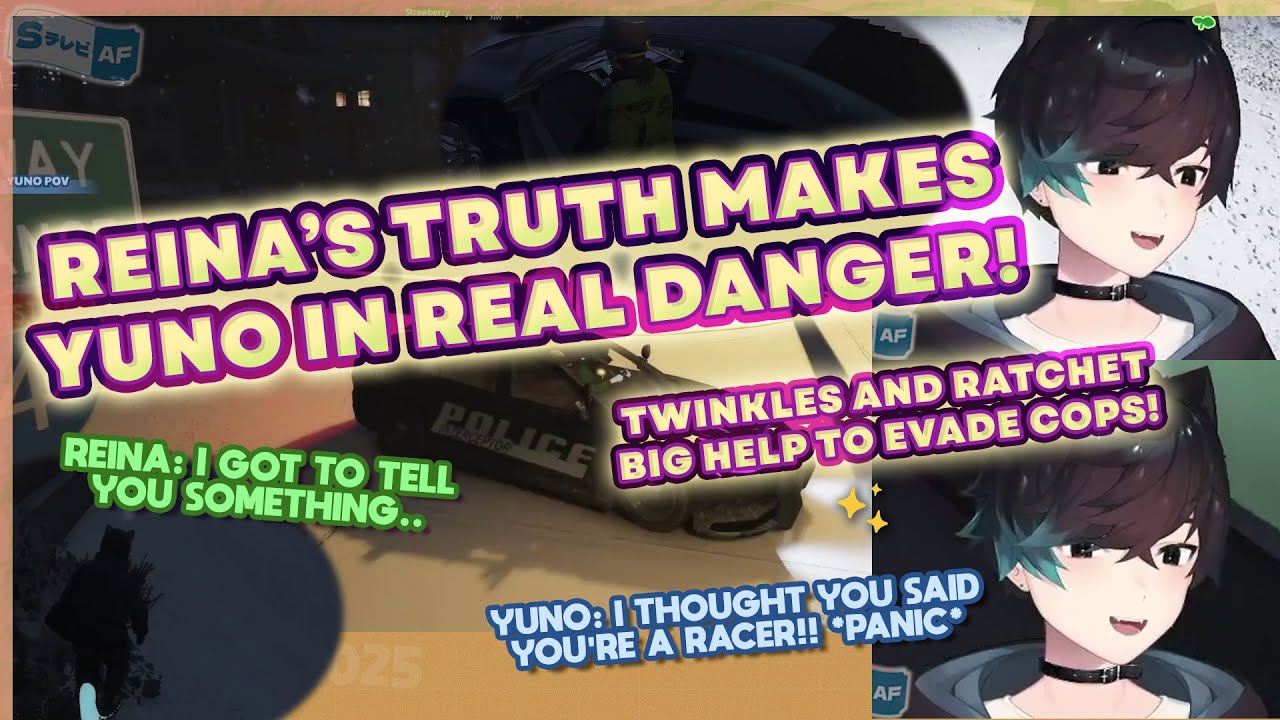 Yuno was IN DANGER when Reina told THE TRUTH, then got BIG HELP from Ratchet-Twinkles TO EVADE COPS!