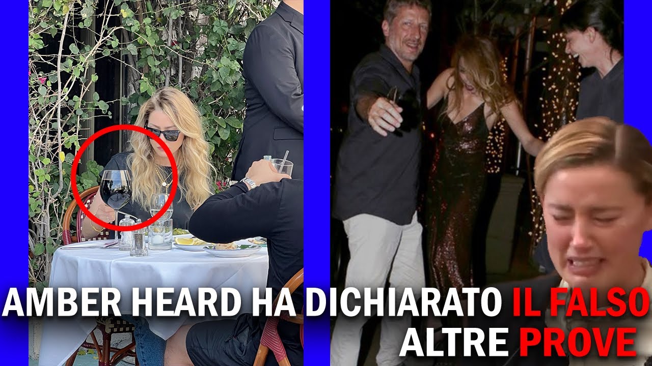 Amber Heard beccata così dai paparazzi, non era vero nulla!