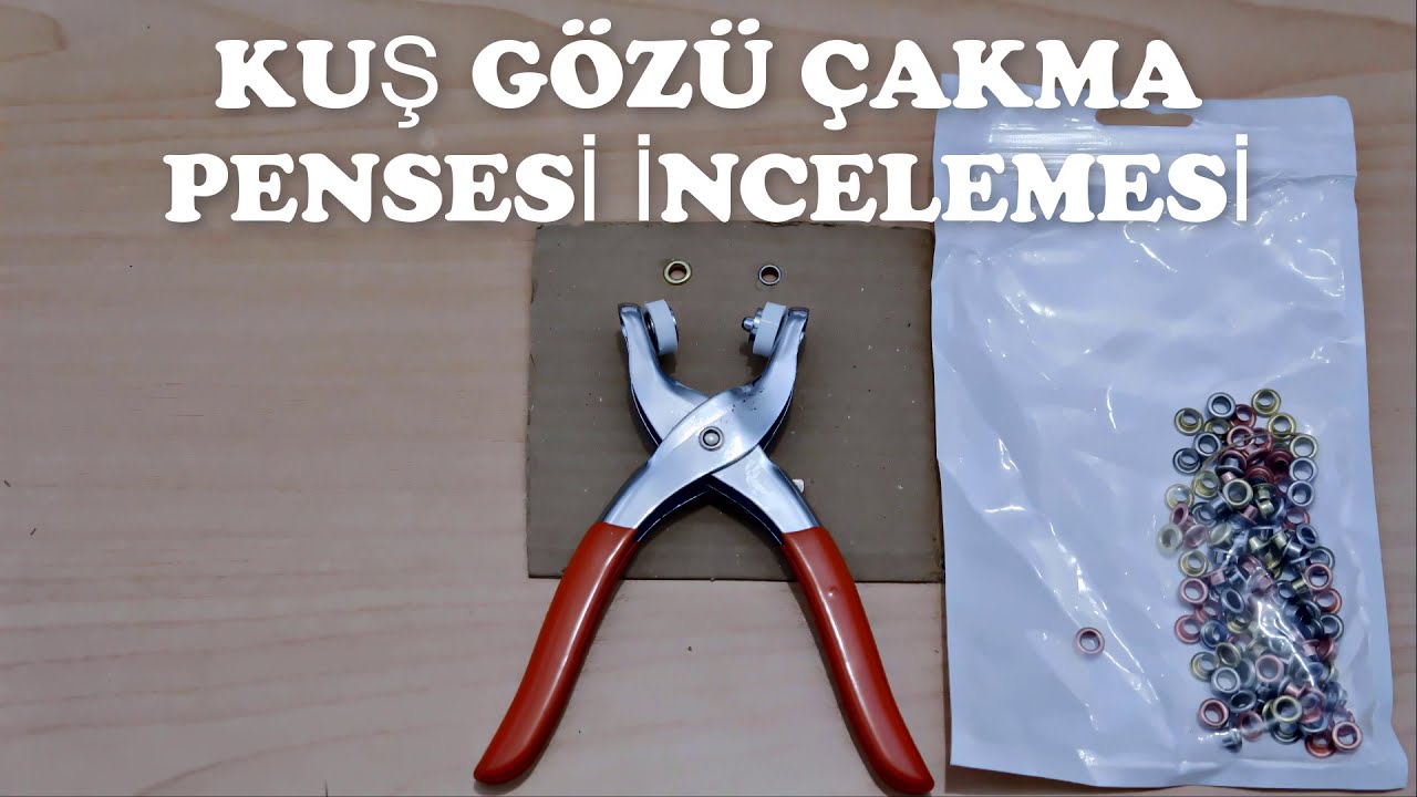 Kuş Gözü Çakma El Pensesi Nasıl Kullanılır?