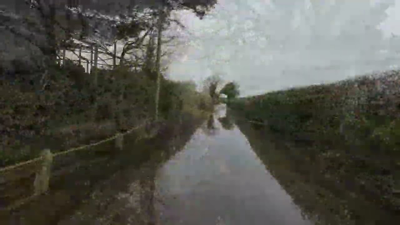Green lane motorcycle trail riding - CCM404 - March 2024  - Dorset explorer Pt 1 - very wet