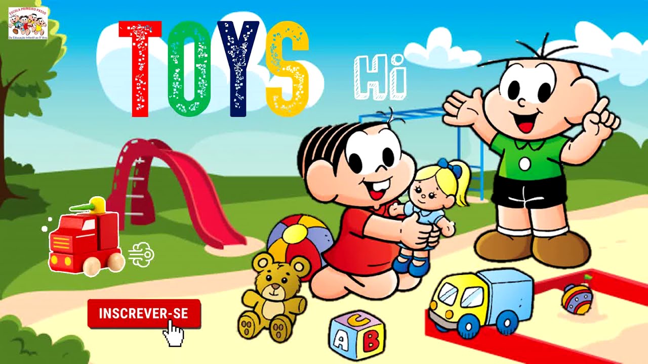 Toys -  Brinquedos em Inglês