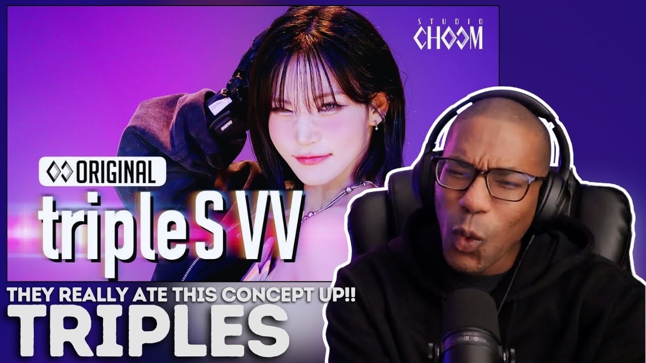 tripleS | Visionary Vision «Hit the Floor» | STUDIO CHOOM REACTION | Они СЪЕЛИ эту концепцию!!