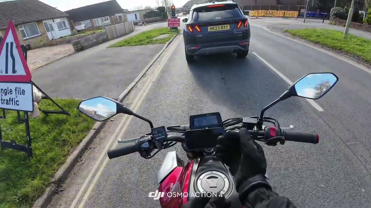 Honda cb125r - POV Ride - Waterlooville 