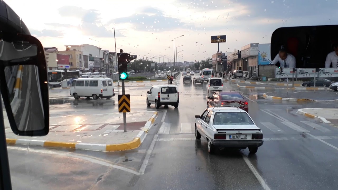 Otogar Denizli izmir yolu 21 06 2018 persembe