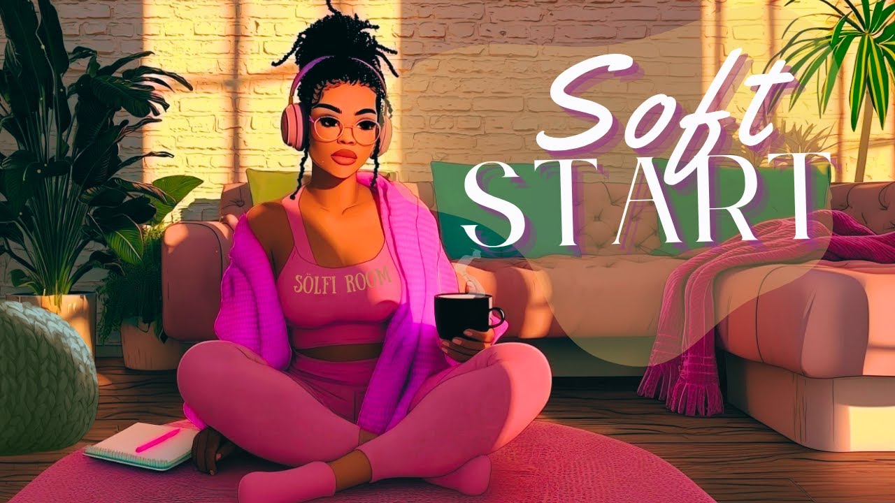 Soft Start Vibes ✨ R&B Lo-fi for Focus + Study 🎶