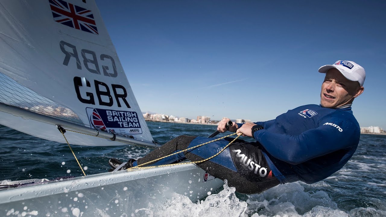 The British Sailing Team Laser squad