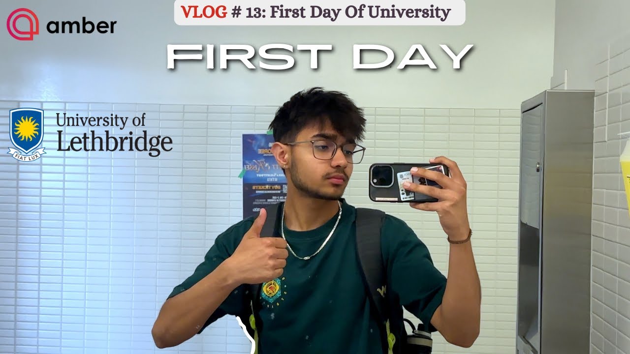 First Day In University of Lethbridge || After Vacation | Sep 2025 || Normal Student Routine | Vlog