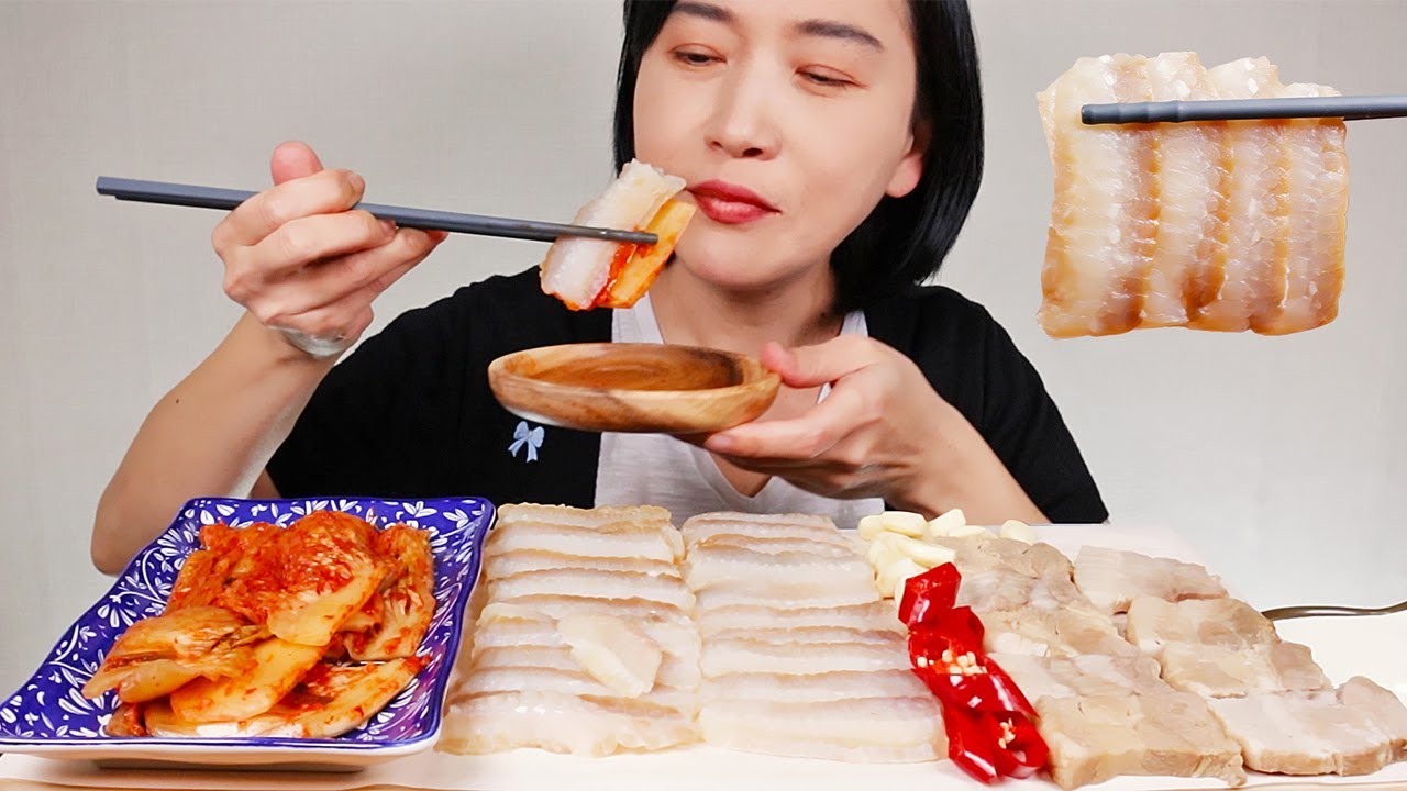 HONGEOSAMHAP SKATE, PORK, and KIMCHI COMBO