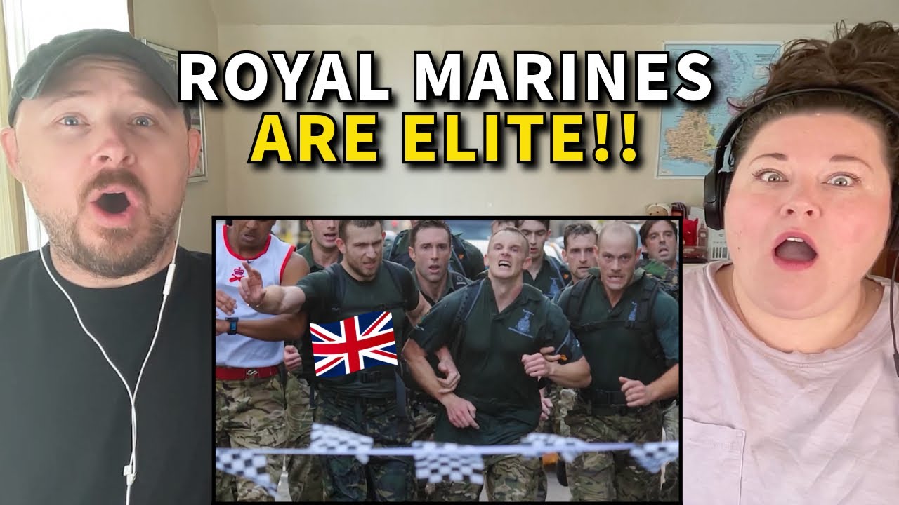Americans React: Royal Marines SHATTER World Speed March Record