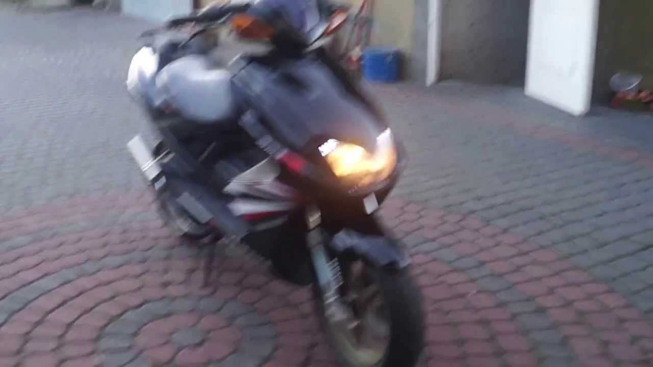 Yamaha Aerox 100 Tecnigas Sound Check 100/50 Motorower Sprzedam PL Polska [HD]