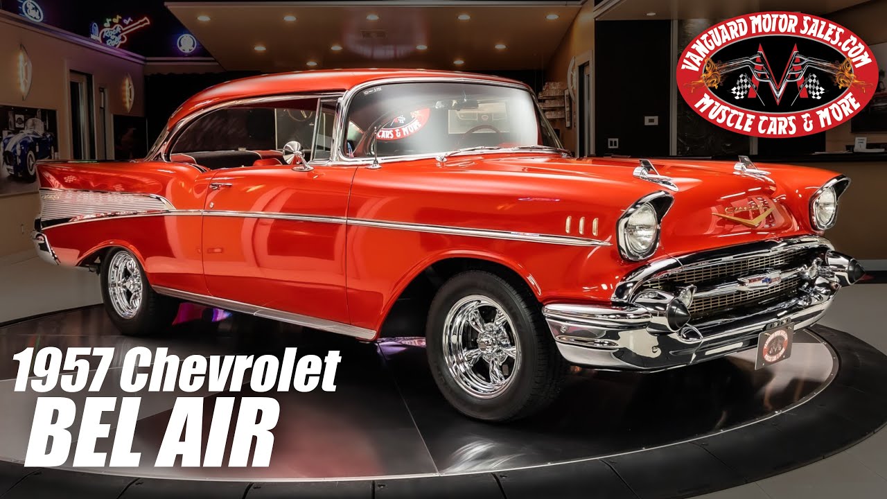 1957 Chevrolet Bel Air For Sale Vanguard Motor Sales #3098