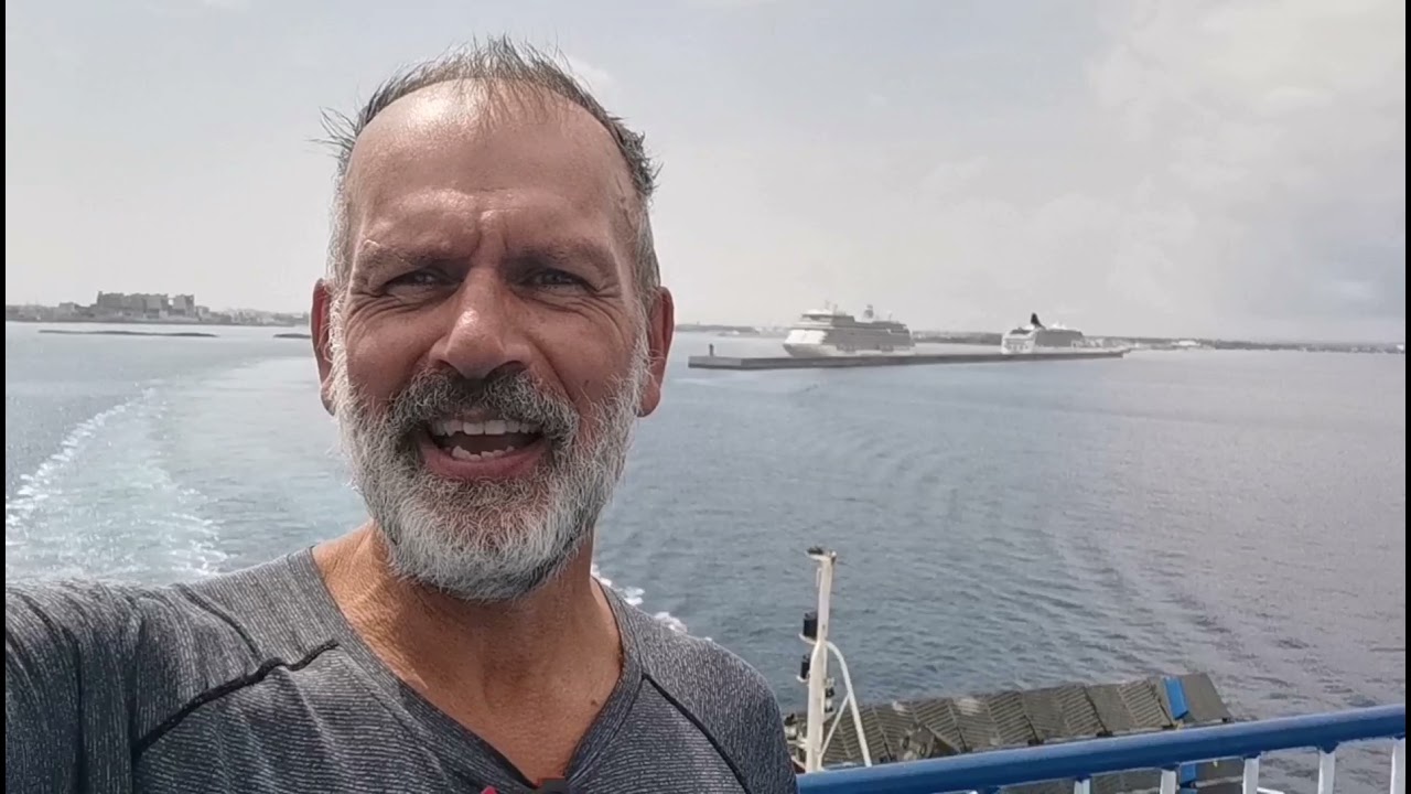 Vlog 100: Brindisi to Igoumenitsa(Greece) Grimaldi Lines Ferry. Aug 26 to 27