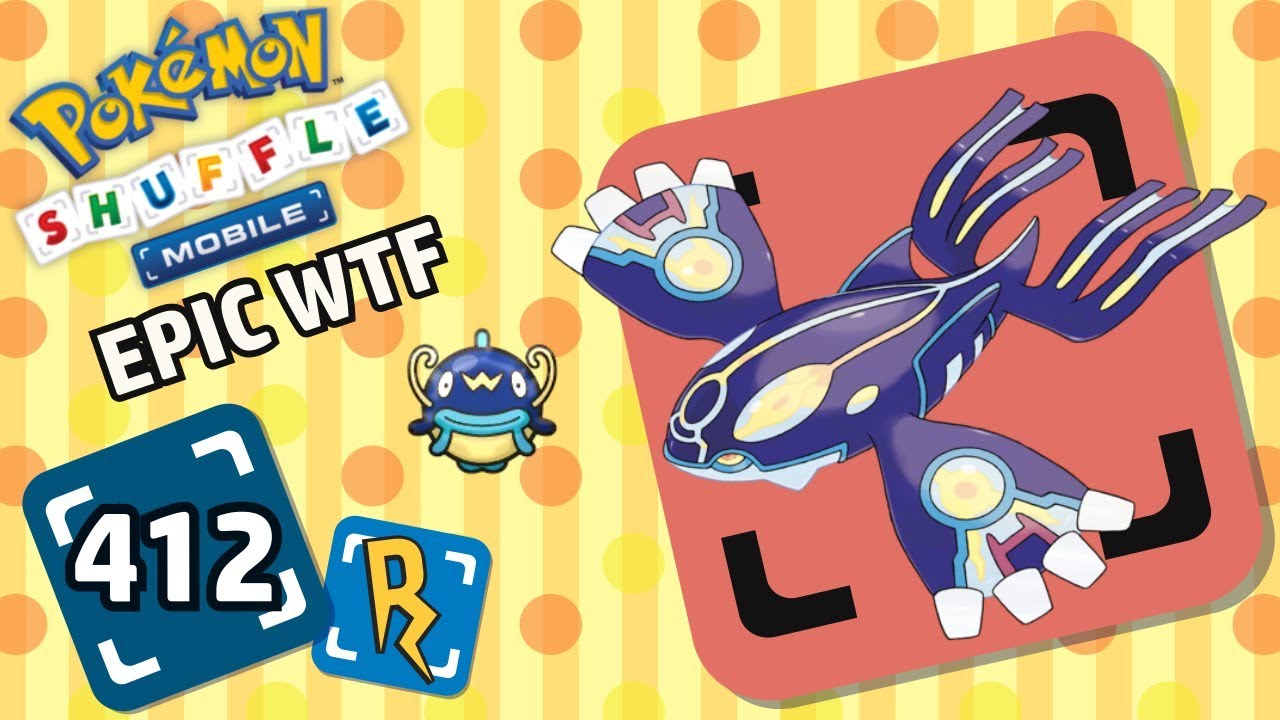 Pokémon Shuffle | KYOGRE PRIMIGENIO ESTRATEGIA 1 ITEM.