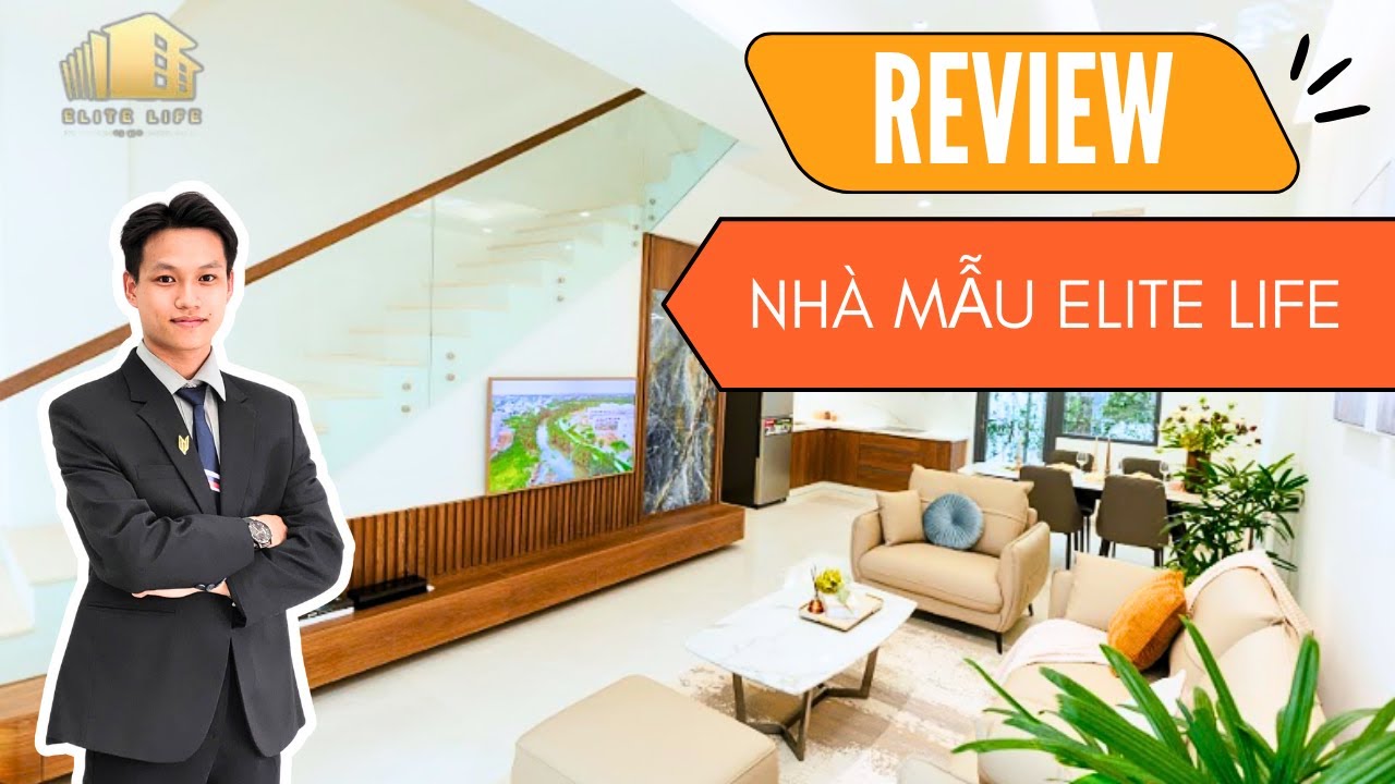 Nhà phố Elite Life Long Hậu| Review chi tiết căn nhà mẫu Full nội thất cực đẹp tại Elite Life