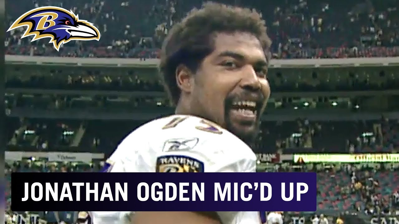 Jonathan Ogden Mic’d Up vs. Saints 'I Can’t Hear Anything' | Baltimore Ravens