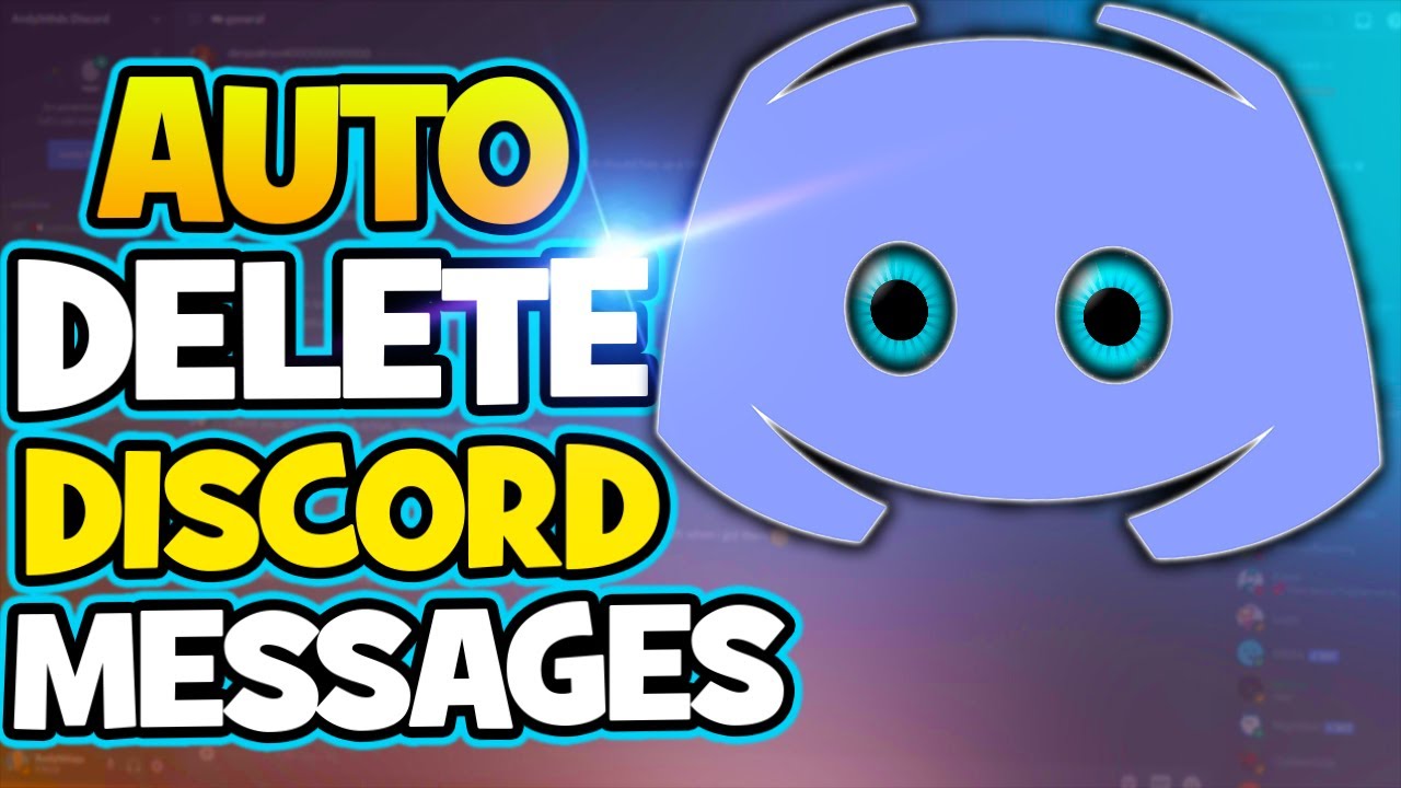 Как АВТОМАТИЧЕСКИ УДАЛИТЬ сообщения Discord