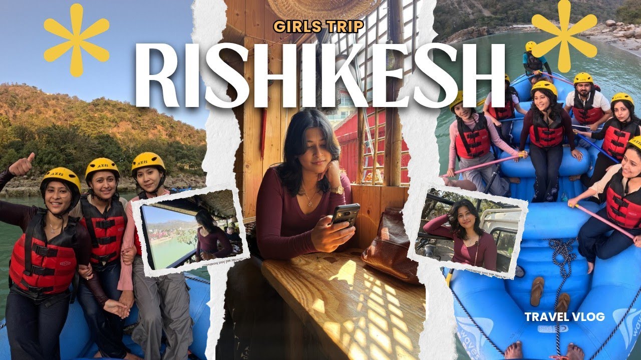 We Took a Girls Trip to Rishikesh and THIS Happened 😭 #rishikesh #mahivlog