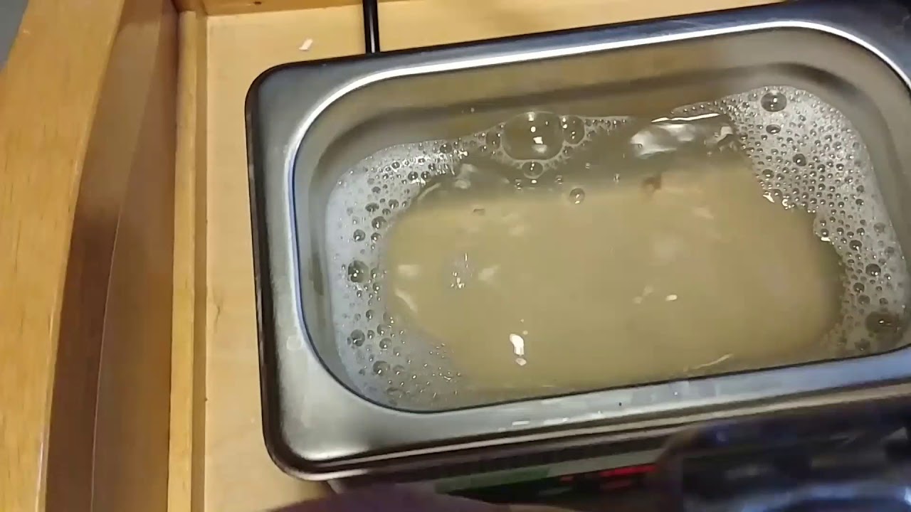 What can an ultrasonic cleaner for really grungy old razors?