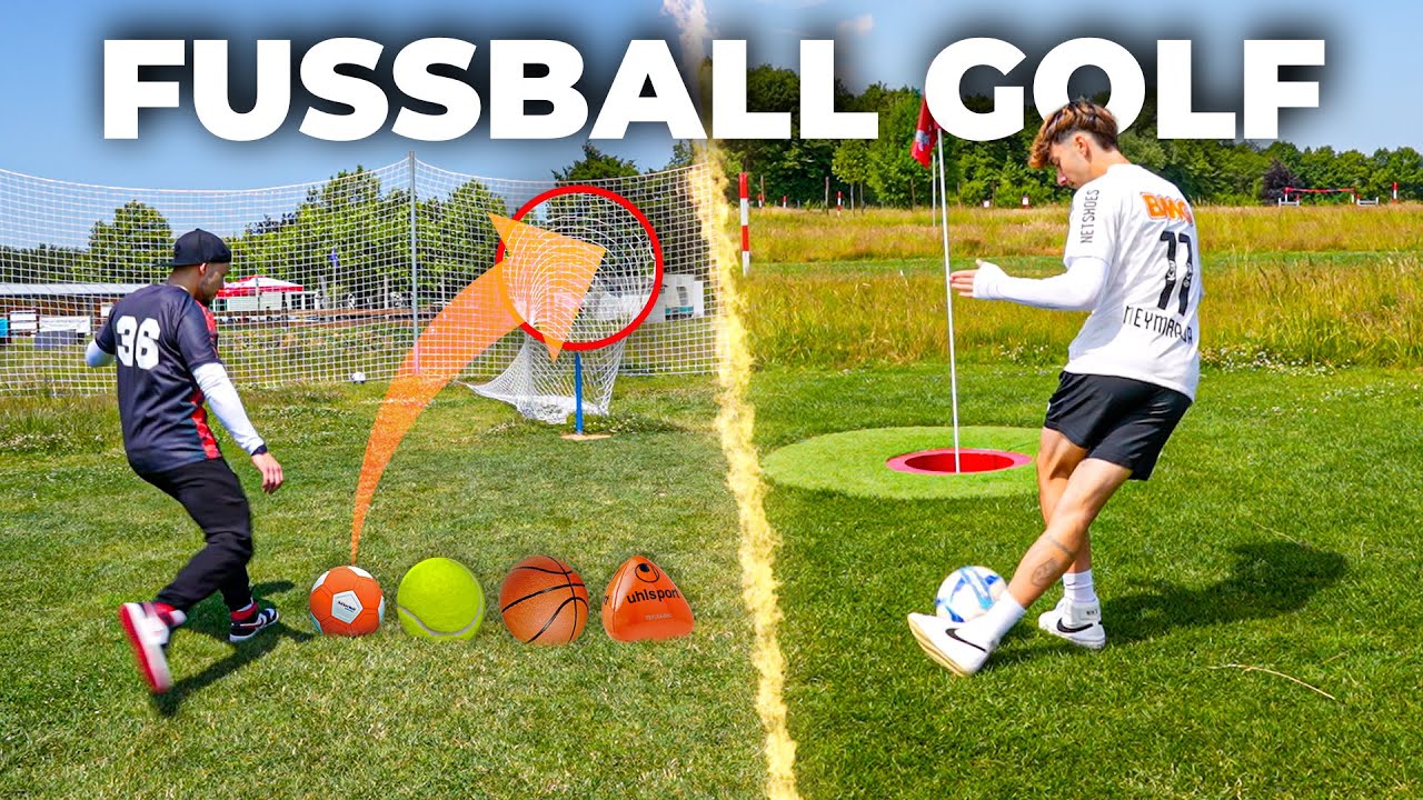 MULTIBALL FUßBALL GOLF CHALLENGE - LUCAS vs LARS