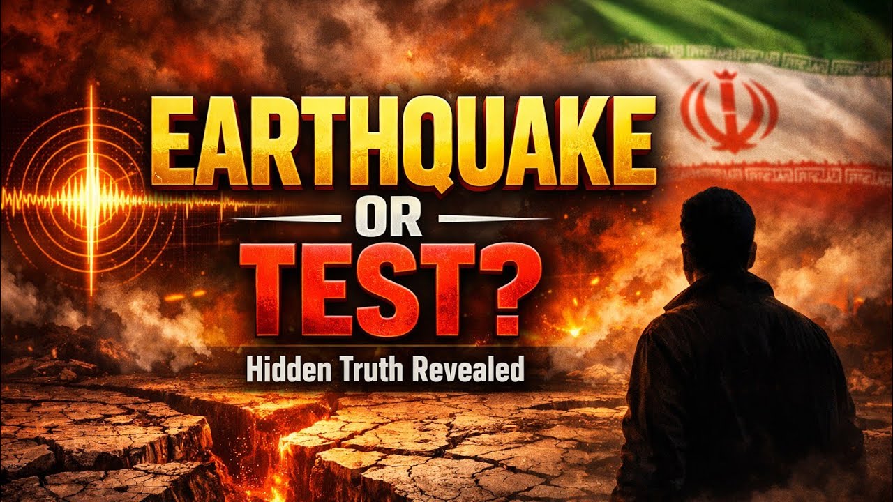 Hidden Truth Behind Iran Earthquake 2026 | Was It Really a Nuclear Test?