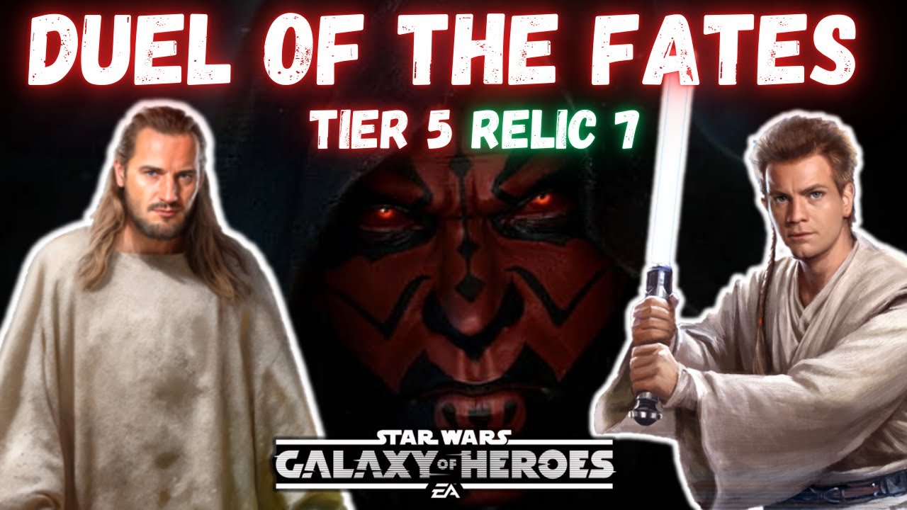 Duel of the Fates Tier 5 - Relic 7 and Still Hard?
